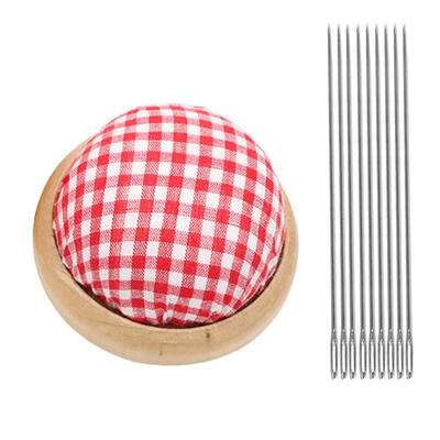 

Sewing Kit Needle Pin Cushion with 25pcs Sewing Needles Set Embroidery Tool