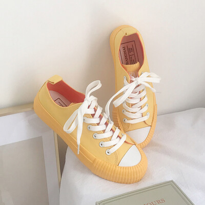 

Canvas shoes children students Joker Mori 2019 new autumn Korean version of Hyun-a Kim wind ulzzang net red tide shoes