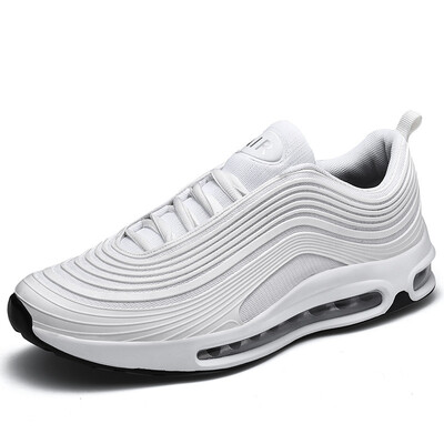 

Cross-border large size sneakers air cushion running shoes mens breathable increased casual small white shoes max student sports shoes