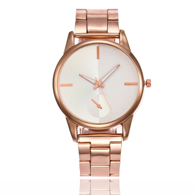 

Wish hot new Sloggi alloy steel belt men&women with the same watch simple three-color quartz watch
