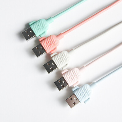 

AT MOUSE Apple Cactus Data Line Personality Creative Data Line Mobile Phone Charger 11980