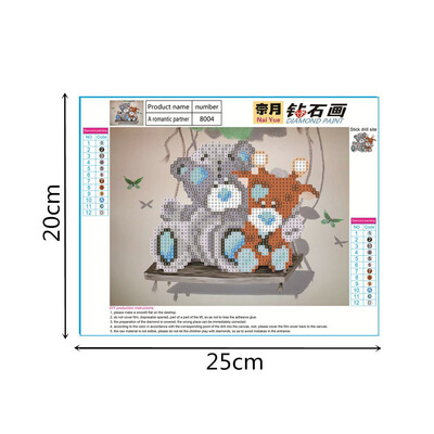 

Siaonvr 5D Embroidery Paintings Rhinestone Pasted DIY Diamond Painting Cross Stitch