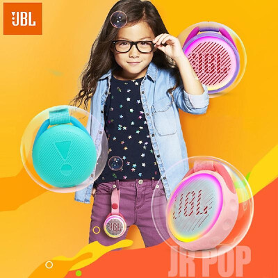 

JBL JR POP IPX7 Waterproof Children Speaker Portable Bluetooth Speakers Designed for Kids Sound Box Colorful LED Lights