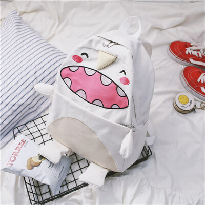 

Ins Wind Bag Female Korean Senior High School Mori Junior High School Girl High Capacity Ugly Cute Bag Funny Backpack Backpack