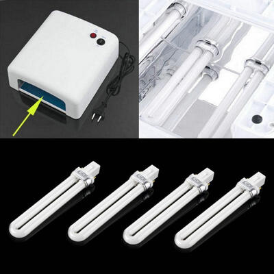 

9W Curing UV Gel Lamp Gel Nail Art Dryer Light Bulb Tube Replacement 365nm