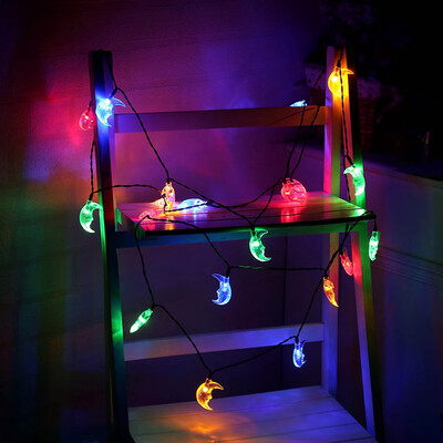 

Christmas Moon Pattern Solar Powered 20LED String Lights Home Garden Yard Lamp Festival Party Decor Solar String Lights