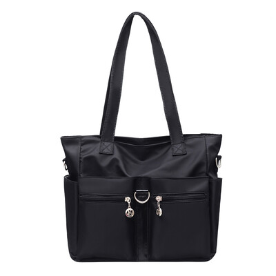 

Womens bag light nylon bag Korean version 100 handbag leisure Oxford cloth bag canvas mother bag