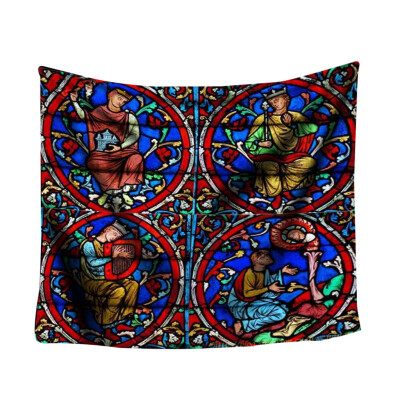 

Toponeto Colorful Print Tapestry Art Room Notre Dame Wall Hanging Tapestry Art Nature