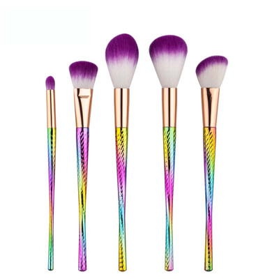 

〖Follure〗New 5PCS Make Up Foundation Eyebrow Eyeliner Blush Cosmetic Concealer Brushes