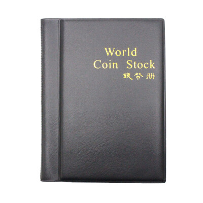 

Toponeto New Collecting 120 Pockets World Coin Collection Storage Holder Money Album Book