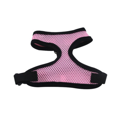 

Pet Mesh Chest Strap Adjustable Breathable Dog Harness Nylon Mesh Vest Harness For Dogs Dog Harness