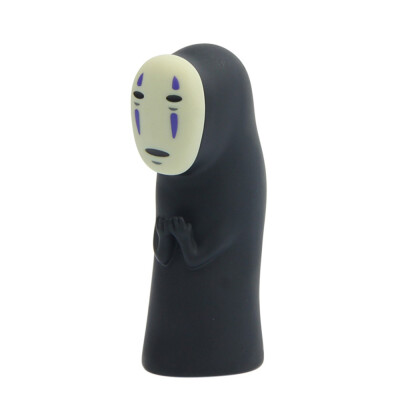 

Miyazaki Hayao Anime Chihiro Spirited Away Cake Decoration No Face Faceless Man Action Figures Collection Doll