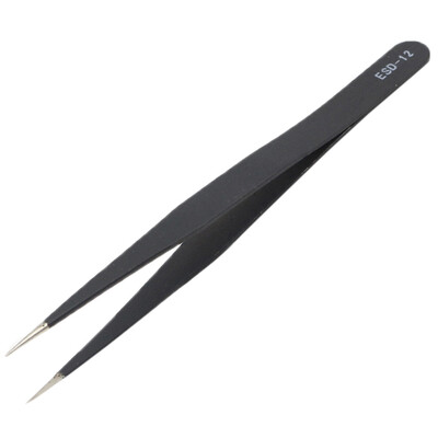 

〖Follure〗Anti-static Tweezers Maintenance Tools ESD10 Resists Corrosion Jewelry Tool