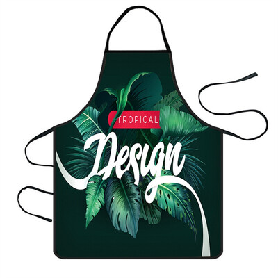 

Toponeto Home Women Waterproof Cute Cartoon Kitchen Restaurant Cooking Bib Apron Aprons