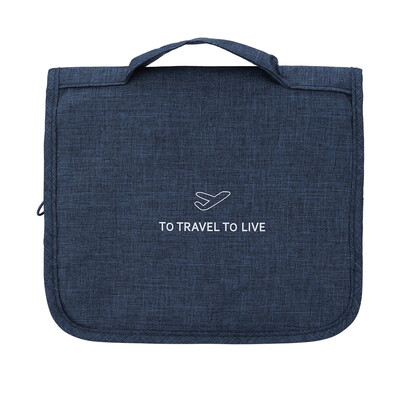 

Gobestart Hanging Toiletry Bag Large Kit Folding Makeup Organizer for Men & Women Travel