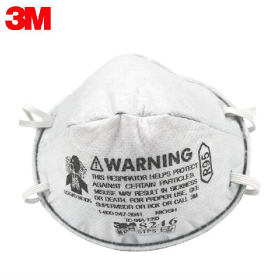 

3M 8246 Particulate Respirator R95 Head-mounted Masks Activated Carbon Industry Protection Aganist PM25 Dust Haze 20PCS