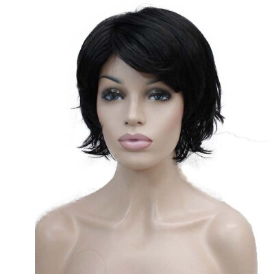 

StrongBeauty Short Layered Shaggy blonde Full Synthetic Wig Womens Wigs COLOUR CHOICES