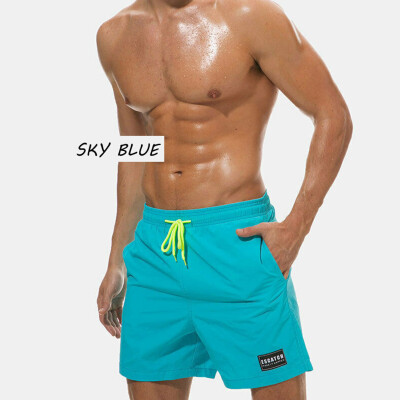 

Mens Beach Board Swimwear Swim Trunks Surf Quick Dry Stretch Shorts Surf Pants