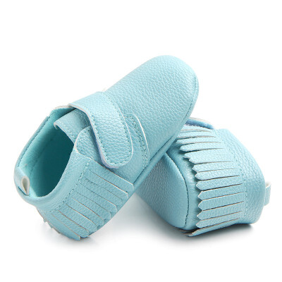 

WEIXINBUY 6 Colors Brand Spring Baby Shoes PU Leather Newborn Boys Girls Shoes Non-Slip First Walkers Baby Moccasins 0-12 Months