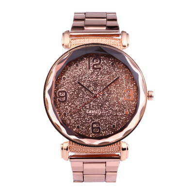 

RM High-End Fashion Ladies Watch Casual Exquisite Sky Stars Empty Steel Belt Watch