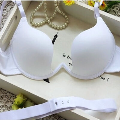 

Deep V Low Cut Push Up Women Sexy Seamless Bra Backless Invisible Plunge Bra