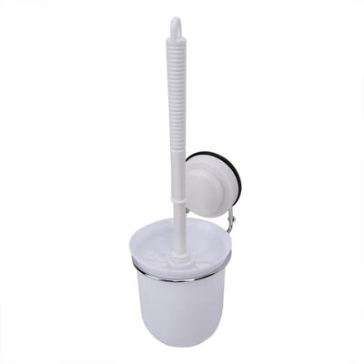 

Greensen Stainless Steel Suction Cup Toilet Brush Set Toilet Brush Holder Strong Bristles Brush With Bas