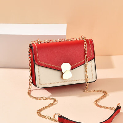 

Summer Single Shoulder Ladies Up-trend Korean Ins Baitao Chain Slant Bag Fashion Simple