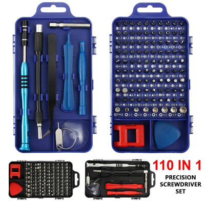 

110 In 1 Professional Precision Screwdriver Set Magnetic Driver Kit