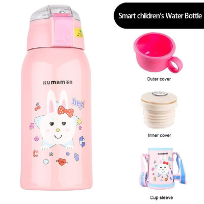 

Kids Water Bottle Cartoon Animal Bottle Intelligent Temperature Display Bottle Portable Stainless Steel Cup Vacuum Insulated Cup 5