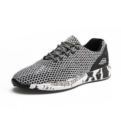 

2019 mens shoes summer breathable mesh casual sports shoes Korean version of the trend of coconut shoes running shoes