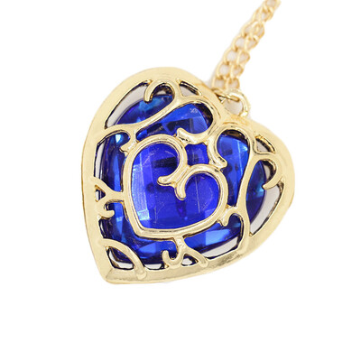 

1pc The Legend of Zelda Skyward Heart Container Necklace Pendant New