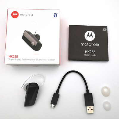 

Original Lenovo Motorola HK255 Wireless Bluetooth Headset Noise Reduction Business Earbud With Mic For iPhone Xiaomi Oppo Huawei