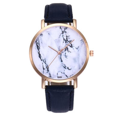 

2018 luxury fashion military quartz watch Temperament Women Leather Band Fashionable Business Wristwatches Simple clock D