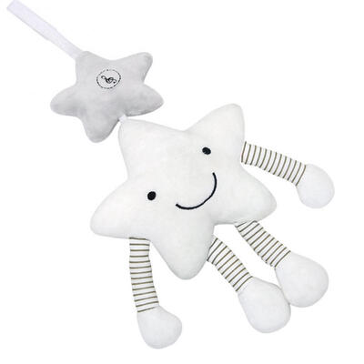 

Greensen Infant Baby Crib Stroller Music Hanging Toys Plush Pendant Toy Cute Plush Star Rattle Toys