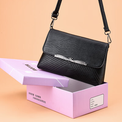 

Mothers bag womens bag Korean version of Joker soft leather small ladies shoulder bag elderly slung backpack