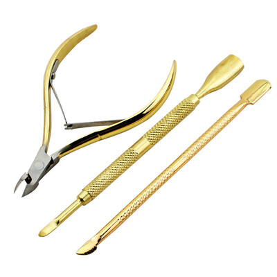 

Toponeto 3pcs Nail Cuticle Remover&Cutter Durable Manicure Tool Cuticle Nipper Cuticl