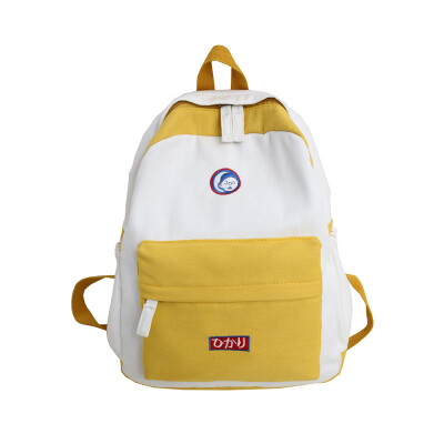 

Backpack ladies shoulder small fresh ins schoolbag ladies Korean version high school Panya Fenghua Japanese&Avocado Green