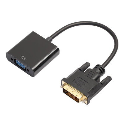 

DVI-D 241 to VGA HDTV Converter Monitor Cable 1080P for PC Display Card
