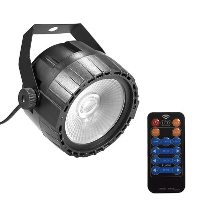 

30W RGB UV COB LED Par Light Wireless Remote Control Stage Bright Smooth Lighting Lamp DJ DMX Lights for Party Bars Show