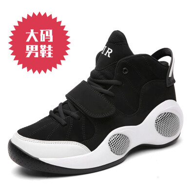 

High-top sports basketball shoes breathable outdoor sports shoes non-slip shock-absorbing running mens shoes