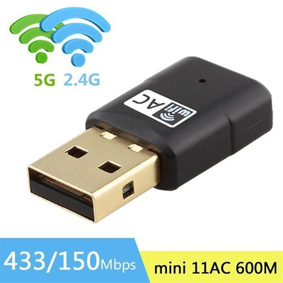 

New Mini Wireless USB WiFi Network Card LAN Adapter Dongle for PC Laptop 5GHz Wifi Adapter