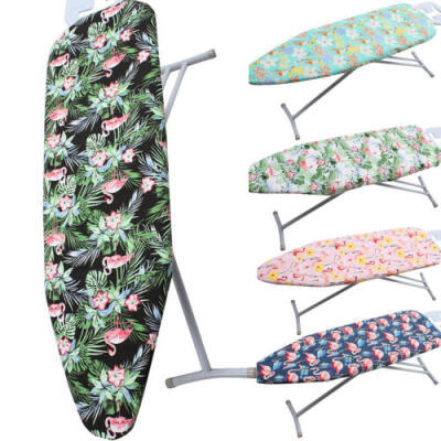 

Floral Ironing Board Cover Coated Thick Padding Resists Scorching And Staining