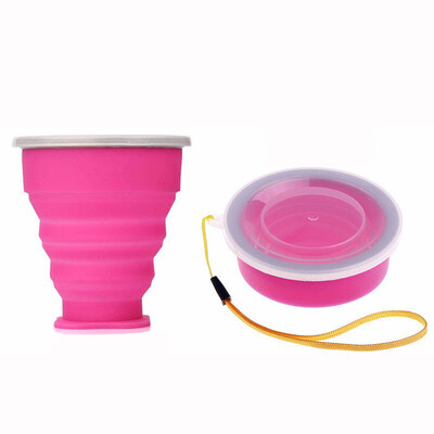 

New Portable Water Bottle Silicone Outdoor Foldable Travel drink bottle garrafa de agua silicone foldable drink water bottle