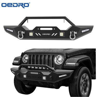 

Front Bumper Combo LED Lights Fit for 2007-2018 Jeep Wrangler JK