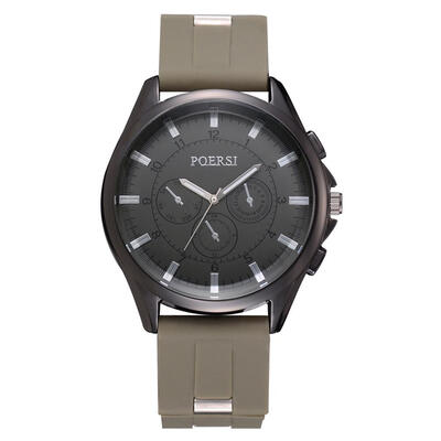 

Fashion Quartz Men Watches Silicone Band Casual Analog Sports Wrist Watch