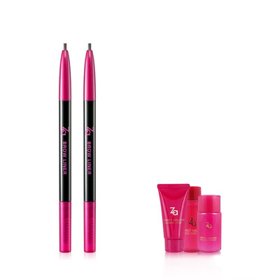 

Shiseido Ji Yun Za soft core eyebrow pencil two-piece natural brown 017g2 send 3 gifts to send randomly