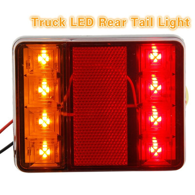 

2PCS 8LED High Quality Trailer Taillights LED Truck Cabin Taillights