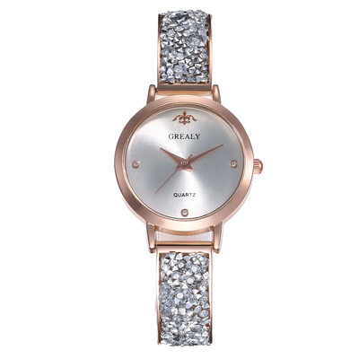 

Explosion models hot ladies set watch starry fashion bracelet bracelet quartz watch female models