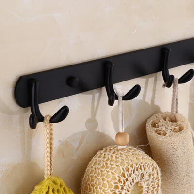

Greensen Space Aluminum Wall Hooks Home Bathroom Kitchen Hanger Wall Hook Kitchen Hanger