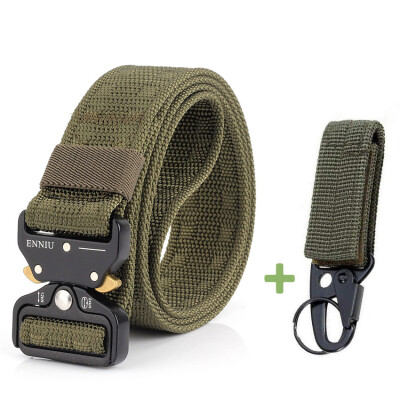 

Elastic Canvas Concave-Convex Tactical Belt Men Military Designer Army Belts For Jeans Pants Casual Nylon Strap Long Waist Belt